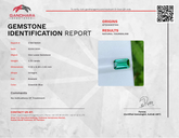2.30 Greenish Blue Tourmaline Emerald